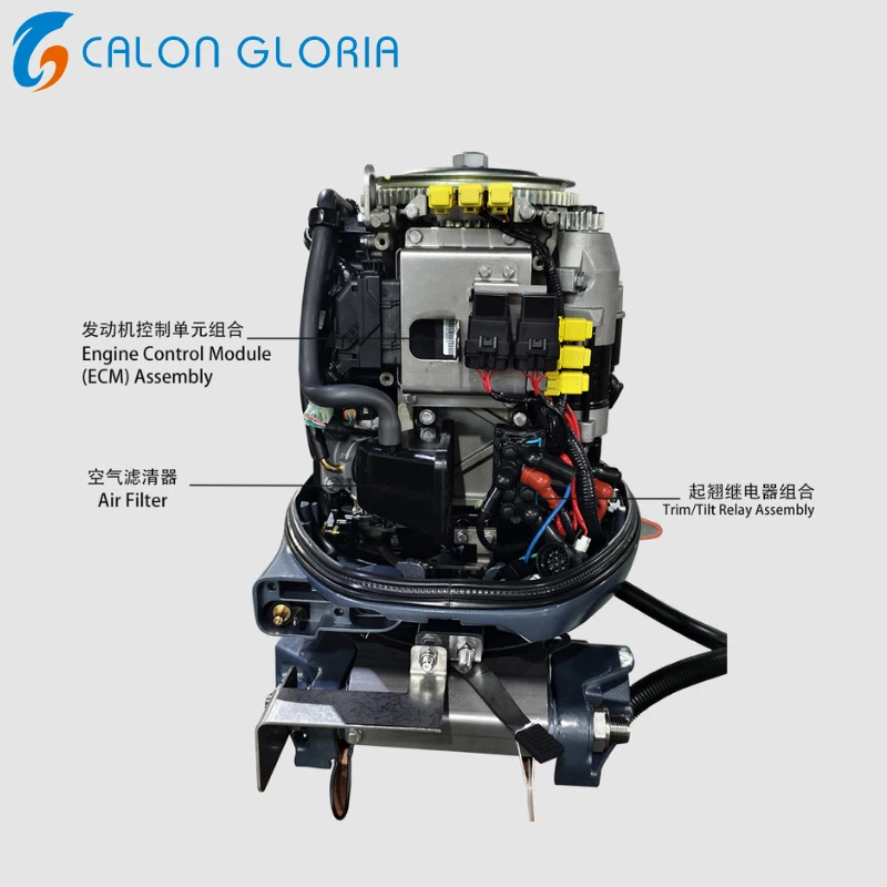 4 Stroke 60hp  Motor detail